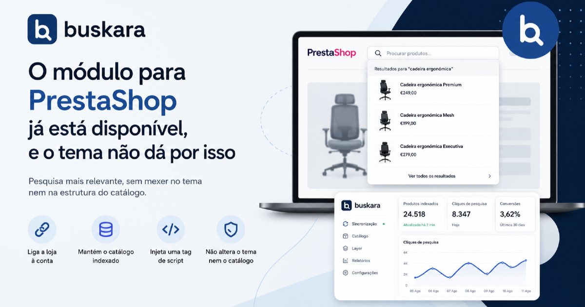 El módulo para PrestaShop ya está disponible, y el tema ni se entera